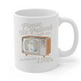 Please Be Patient With Me I'm From The 1900s Vintage TV Graphic Print Coffee Mug