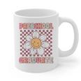 Preschool Graduation Graduate Cute Groovy Last Day Of Pre K Graphic Print Coffee Mug