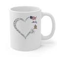 Proud Air Force Grandma Air Force Graduation Grandma USAF Graphic Print Coffee Mug