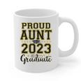 Proud Aunt Of A 2023 Graduate Family Matching Graduation Graphic Print Coffee Mug