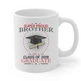 Proud Brother The Class Of 2019 Graduate Graduation Shirt Graphic Print Coffee Mug
