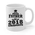 Proud Father Of A Class Of 2018 Graduate Tee Graduation Z1 Graphic Print Coffee Mug