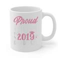 Proud Mom Of The Graduate Senior Class 2019 Graduation Party Graphic Print Coffee Mug