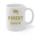 Proud Parent Of Two 2024 Graduate Class 2024 Graduation Premium Graphic Print Coffee Mug