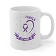 Purple In Memory Of My Uncle Pancreatic Cancer Awareness Graphic Print Coffee Mug Purple In Memory Of My Uncle Pancreatic Cancer Awareness Graphic Print Coffee Mug