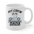 Race Car Racing Family Dada Pit Crew Birthday Party Graphic Print Coffee Mug Race Car Racing Family Dada Pit Crew Birthday Party Graphic Print Coffee Mug