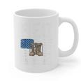 RED Friday For My Dad Military Veteran Deployed Graphic Print Coffee Mug RED Friday For My Dad Military Veteran Deployed Graphic Print Coffee Mug