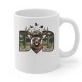 Retro Camo Dad Hunting Camouflage Deer Matching Graphic Print Coffee Mug