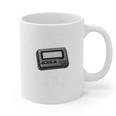 Retro Pager 90s Nostalgia Premium Tri-Blend Graphic Print Coffee Mug Retro Pager 90s Nostalgia Premium Tri-Blend Graphic Print Coffee Mug