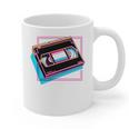 Retro VHS Vaporwave Video Cassette Nostalgia Geek Chic Graphic Print Coffee Mug