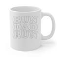 Run Dad Run Marathon Running Spectator Shirt T-Shirt Graphic Print Coffee Mug Run Dad Run Marathon Running Spectator Shirt T-Shirt Graphic Print Coffee Mug
