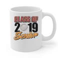 Senior Class Of 2019 Tshirt Graduation School Baseball Graphic Print Coffee Mug