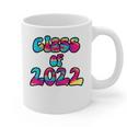 Senior Year 2022 Class Of 2022 Graduation Tie Dye Groovy Graphic Print Coffee Mug