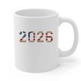 Senior Year 2026 American Flag USA Graduation Class Of 2026 Graphic Print Coffee Mug