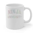 Silly Graduate NINJA UNIVERSITY Stay Away From Me Introvert Graphic Print Coffee Mug