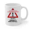 Smoking Weed Effects The Memory Graphic Print Coffee Mug Smoking Weed Effects The Memory Graphic Print Coffee Mug