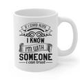 If I Stand Alone I Know I'm With Someone I Trust Introvert Graphic Print Coffee Mug