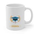 I Survived My Daughter's Teaching Degree Graduation Graphic Print Coffee Mug