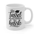 The Tassel Was Worth The Hassle Graduation Graphic Print Coffee Mug