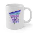 Temporal Trends Vaporwave Style Retro Nostalgia Look Premium Tri-Blend Graphic Print Coffee Mug