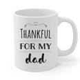 Thankful For My Dad Graphic Print Coffee Mug