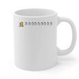 Thanksgiving Fun Nostalgia Pixels Shopping Therapy Graphic Print Coffee Mug
