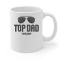 Top Gun Top Dad Graphic Print Coffee Mug