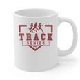 Track Senior Night Track Senior 2025 Graduation 36 Graphic Print Coffee Mug