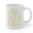 University Of Delaware Blue Hens 1 Dad Graphic Print Coffee Mug