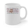 Valentines Day NICU Nurse Cute Bear Neonatal ICU Graduation Graphic Print Coffee Mug