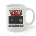 VHS Tape Nostalgia Old School Technology Humor Premium Graphic Print Coffee Mug