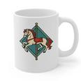 Vintage Carousel Horse Merry Go Round Nostalgia Art Premium Graphic Print Coffee Mug