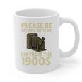 Vintage Please Be Patient With Me I'm From The 1900s Camera Premium Graphic Print Coffee Mug
