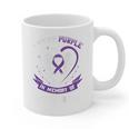I Wear Purple In Memory Of Brother In Law Pancreatic Cancer Graphic Print Coffee Mug I Wear Purple In Memory Of Brother In Law Pancreatic Cancer Graphic Print Coffee Mug