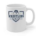 Wrestling Senior Night Wrestling Senior 2025 Graduation 66 Graphic Print Coffee Mug