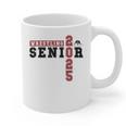 Wrestling Senior Night Wrestling Senior 2025 Graduation 70 Graphic Print Coffee Mug
