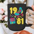 1981 Retro Raised In The 80s Old School Nostalgia Vibes Graphic Print Coffee Mug 1981 Retro Raised In The 80s Old School Nostalgia Vibes Graphic Print Coffee Mug