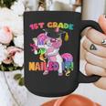 1st Grade Nailed It Flossing Unicorn Graduation Shirt Graphic Print Coffee Mug