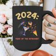 2024 Year Of The Introvert New Year Adventures Graphic Print Coffee Mug 2024 Year Of The Introvert New Year Adventures Graphic Print Coffee Mug