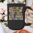 2025 Last Day Of School Autograph 6th Grade Graduation Graphic Print Coffee Mug