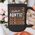2026 Football Senior Auntie Graduation Matching Family Graphic Print Coffee Mug