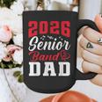 2026 Senior Band Dad Class Of 2026 Band Parent Graduation Graphic Print Coffee Mug