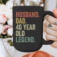 40th Birthday For Men Vintage Dad 1980 Graphic Print Coffee Mug 40th Birthday For Men Vintage Dad 1980 Graphic Print Coffee Mug