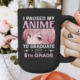 5th Grade Graduation Anime 2025 Graduate Elementary Girls Graphic Print Coffee Mug