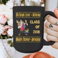 5th Grade Graduation Shirt Dabbing Unicorn Boys Class 2018 Graphic Print Coffee Mug