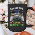 5th Grade Level Complete Gaming Graduation Class 2023 Gamer Graphic Print Coffee Mug