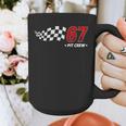 67 Pit Crew Six Seven Racing Birthday Race Car For Dad Mom Graphic Print Coffee Mug