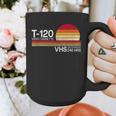 70's 80's 90's Music Nostalgia Video Cassette Tape VHS Retro Graphic Print Coffee Mug