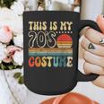 This Is My 70s Costume Vintage Nostalgia Mixtape 1970s Party Graphic Print Coffee Mug
