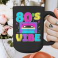 80's Vibe Retro Style Cassette Tape Nostalgia 1980s Party Graphic Print Coffee Mug